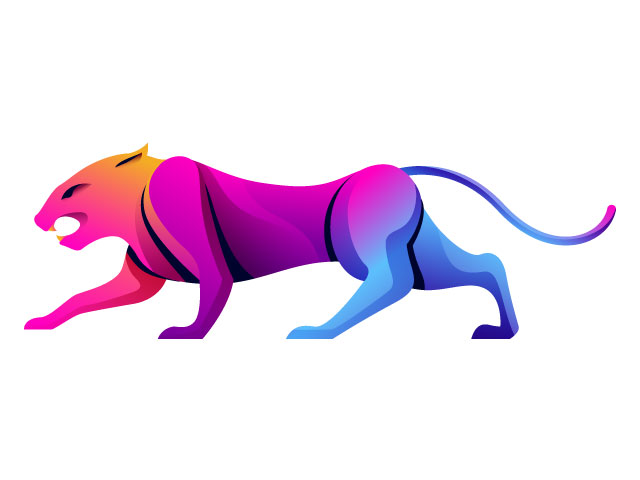 Creative and Professional Tiger Logo Design Free Download