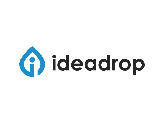 Idea Drop Logo Template design free download