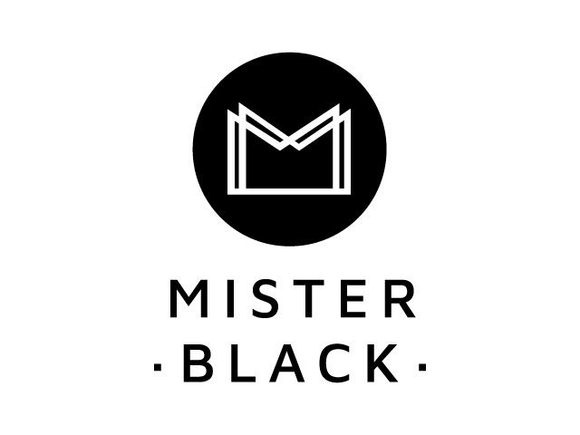 Mister Black – Letter M Logo Tempate design free download