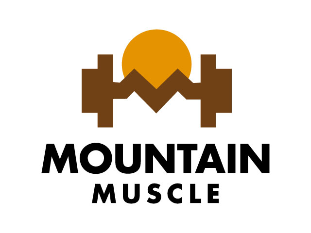 Mountain Muscle Logo design free download
