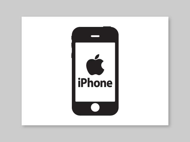 iPhone apple logo design free download