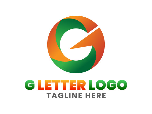 Grab G Letter logo design brand free download