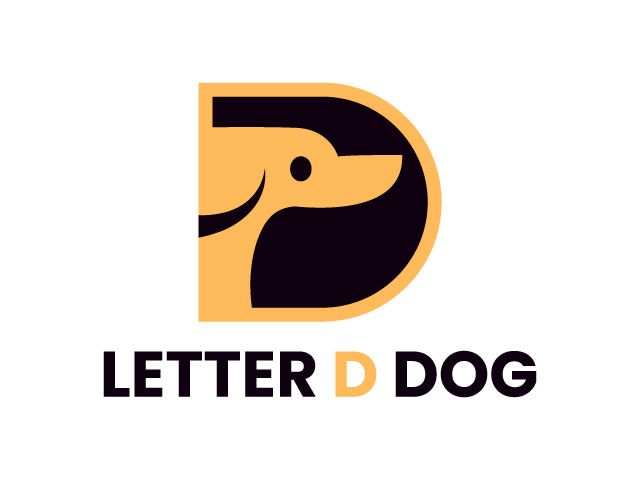 Letter D Dog Logo Design free download