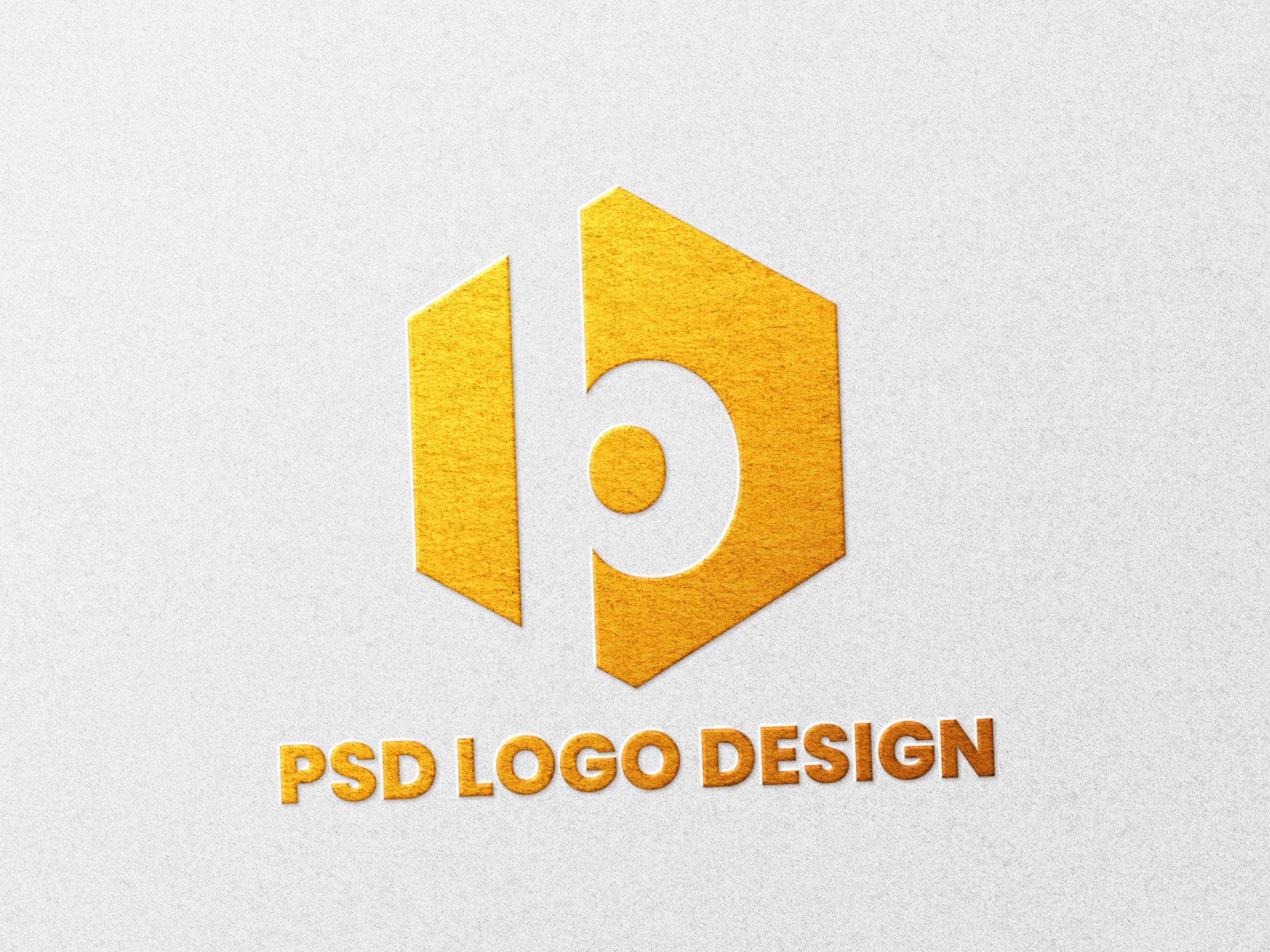 Psd 3d logo design free download