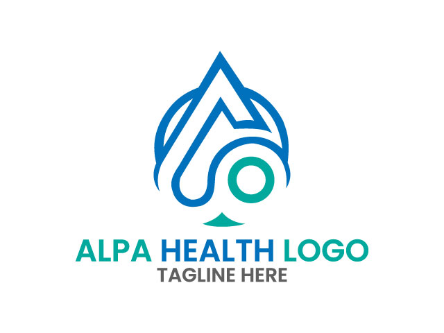 Alpa health care medicine center logo icon vector free download