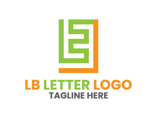 LB letter logo design icon branding free download