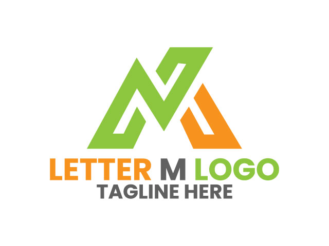 Letter M logo icon vector free download