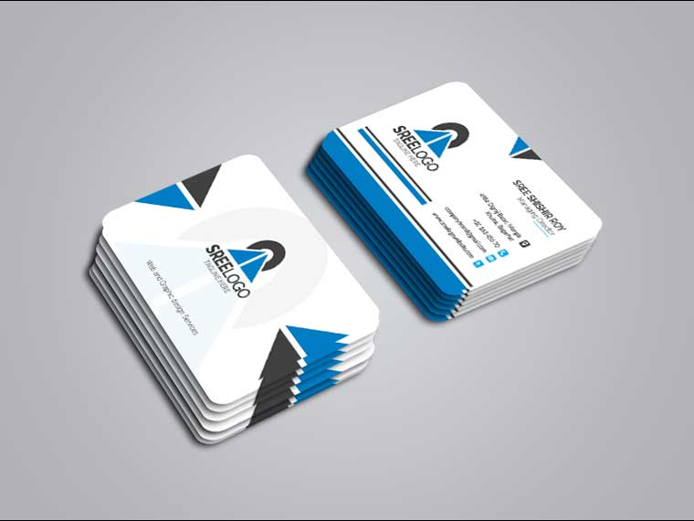 Business card mockup design free download
