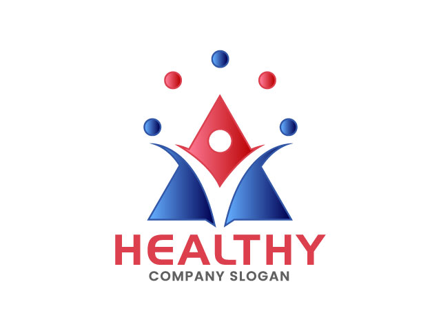 Healthy company logo design free download