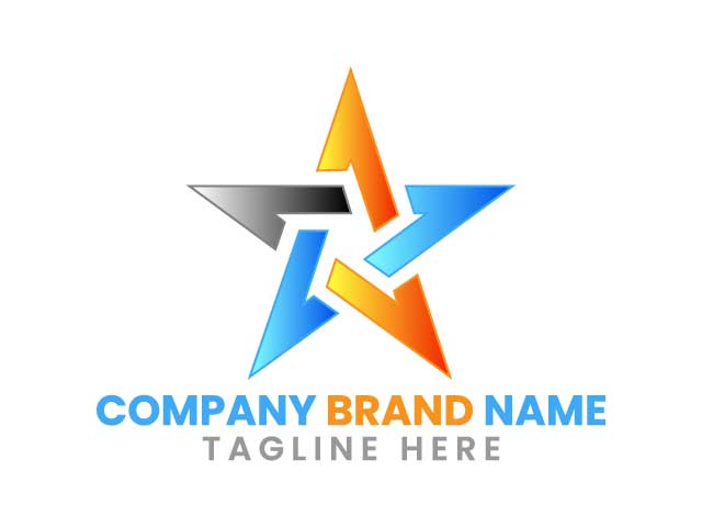 Logo N y una estrella – Búsqueda de Google brand logo design