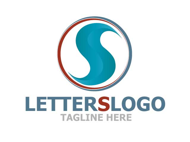 Unique letter s logo design free download